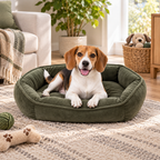 Velvet Luxe Cuddler Pet Bed
